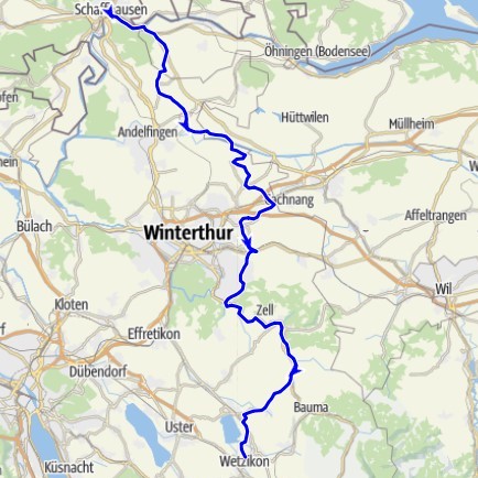 14 Schaffhausen – Wetzikon